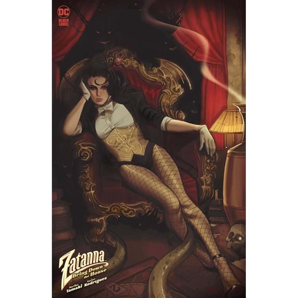 ZATANNA BRING DOWN THE HOUSE # 4 (OF 5) COVER C JOSHUA SWAY SWABY VARIANT