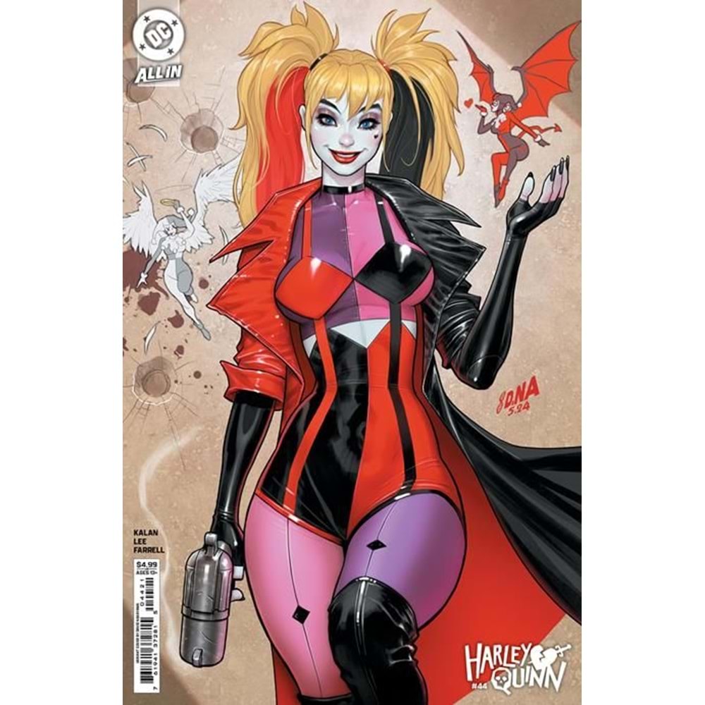 HARLEY QUINN (2021) # 44 COVER B DAVID NAKAYAMA CARD STOCK VARIANT
