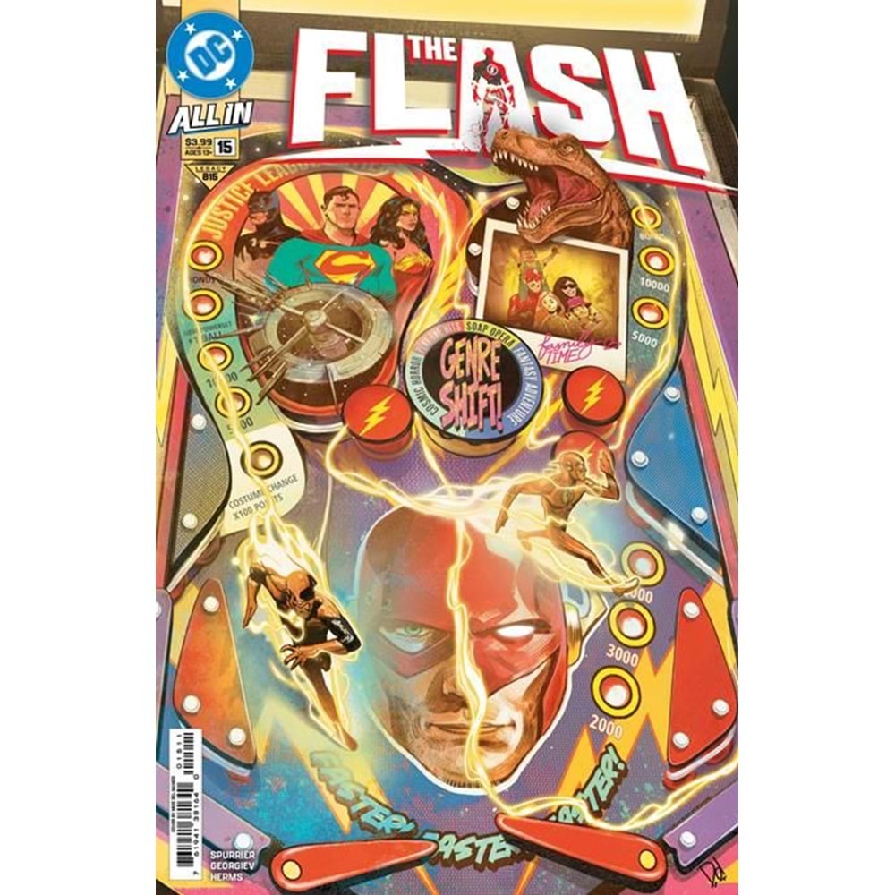 FLASH (2023) # 15 COVER A MIKE DEL MUNDO