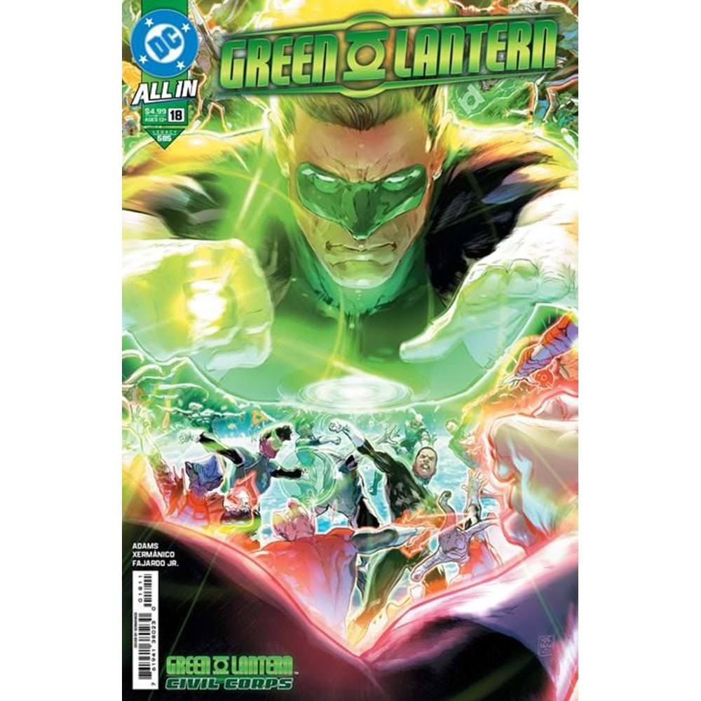 GREEN LANTERN (2023) # 18 COVER A XERMANICO