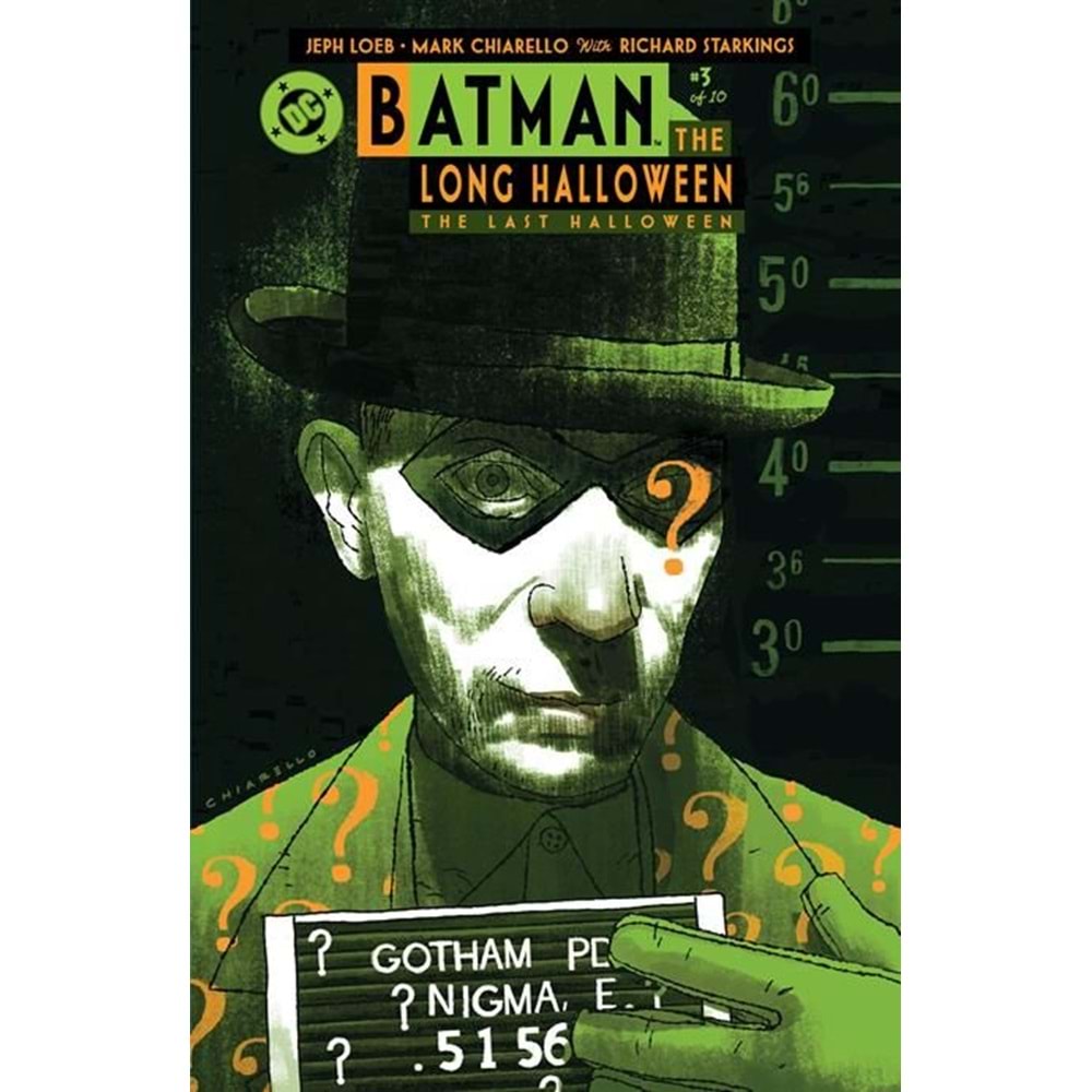 BATMAN THE LONG HALLOWEEN THE LAST HALLOWEEN # 3 (OF 10) COVER B MARK CHIARELLO VARIANT