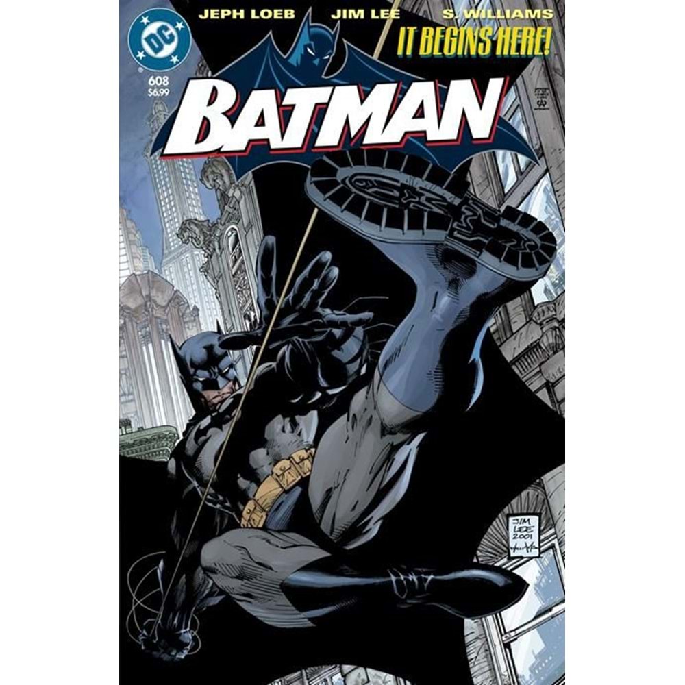 BATMAN # 608 FACSIMILE EDITION COVER A JIM LEE