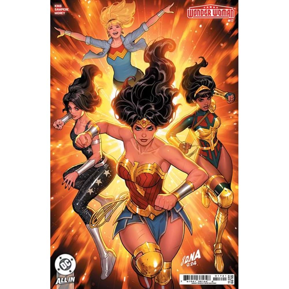 WONDER WOMAN (2023) # 17 COVER B DAVID NAKAYAMA CARD STOCK VARIANT