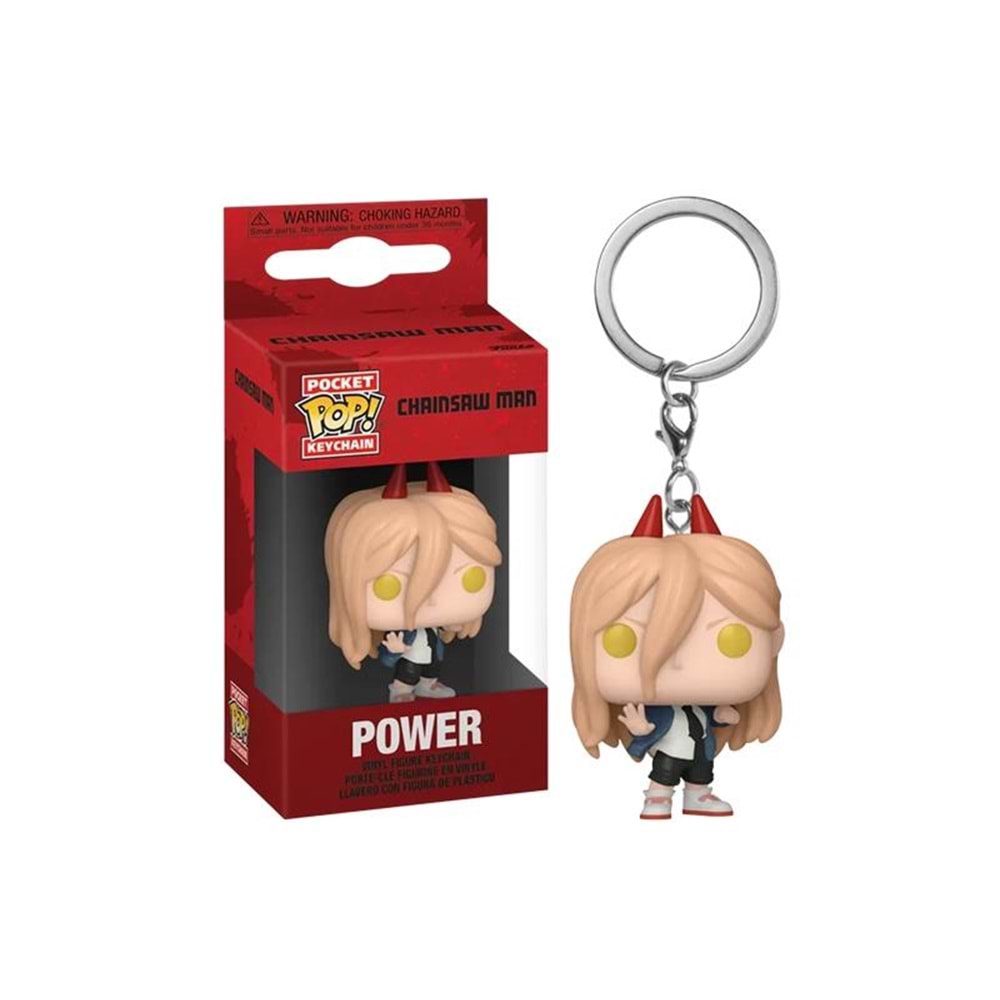 FUNKO POP CHAINSAW MAN POWER KEYCHAIN