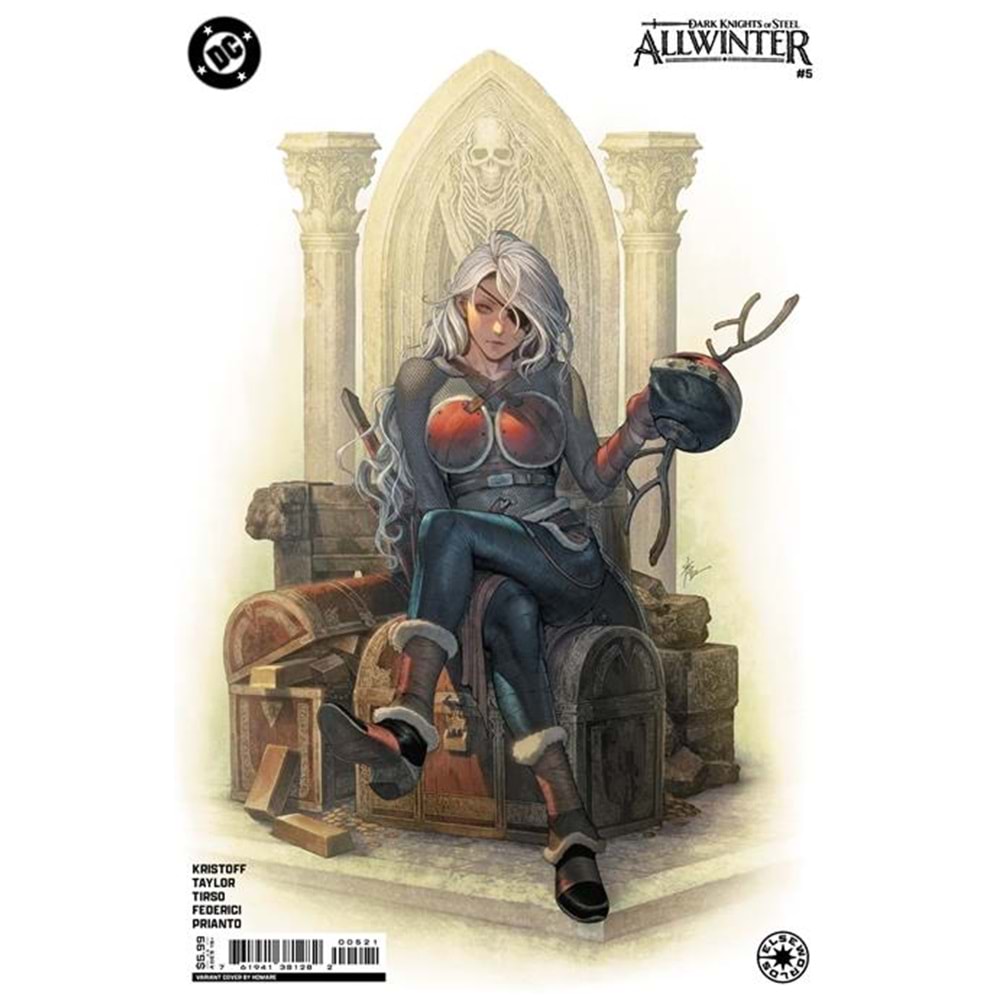 DARK KNIGHTS OF STEEL ALLWINTER # 5 (OF 6) COVER B HOMARE CARD STOCK VARIANT
