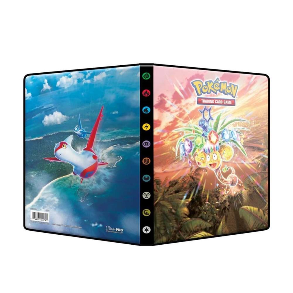 ULTRA PRO POKEMON SURGING SPARKS PORTFOLIO ALBÜM 4 CEPLİ 80 KART KAPASİTELİ