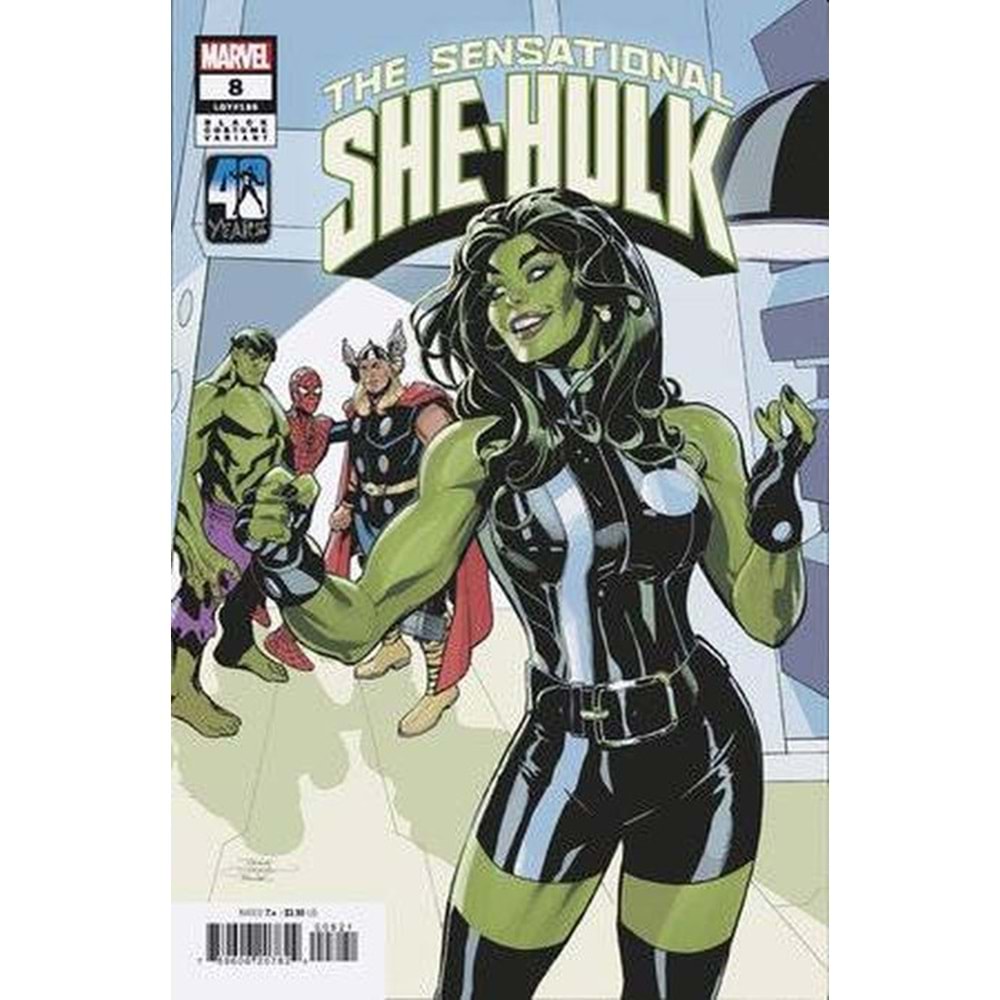 SENSATIONAL SHE-HULK (2023) # 8 TERRY DODSON BLACK COSTUME VARIANT