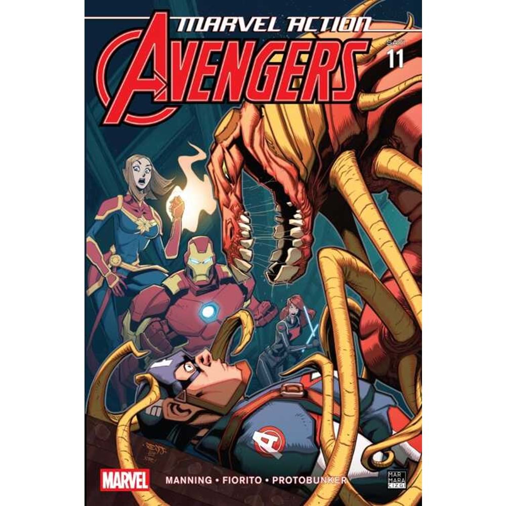 MARVEL ACTION AVENGERS SAYI 11