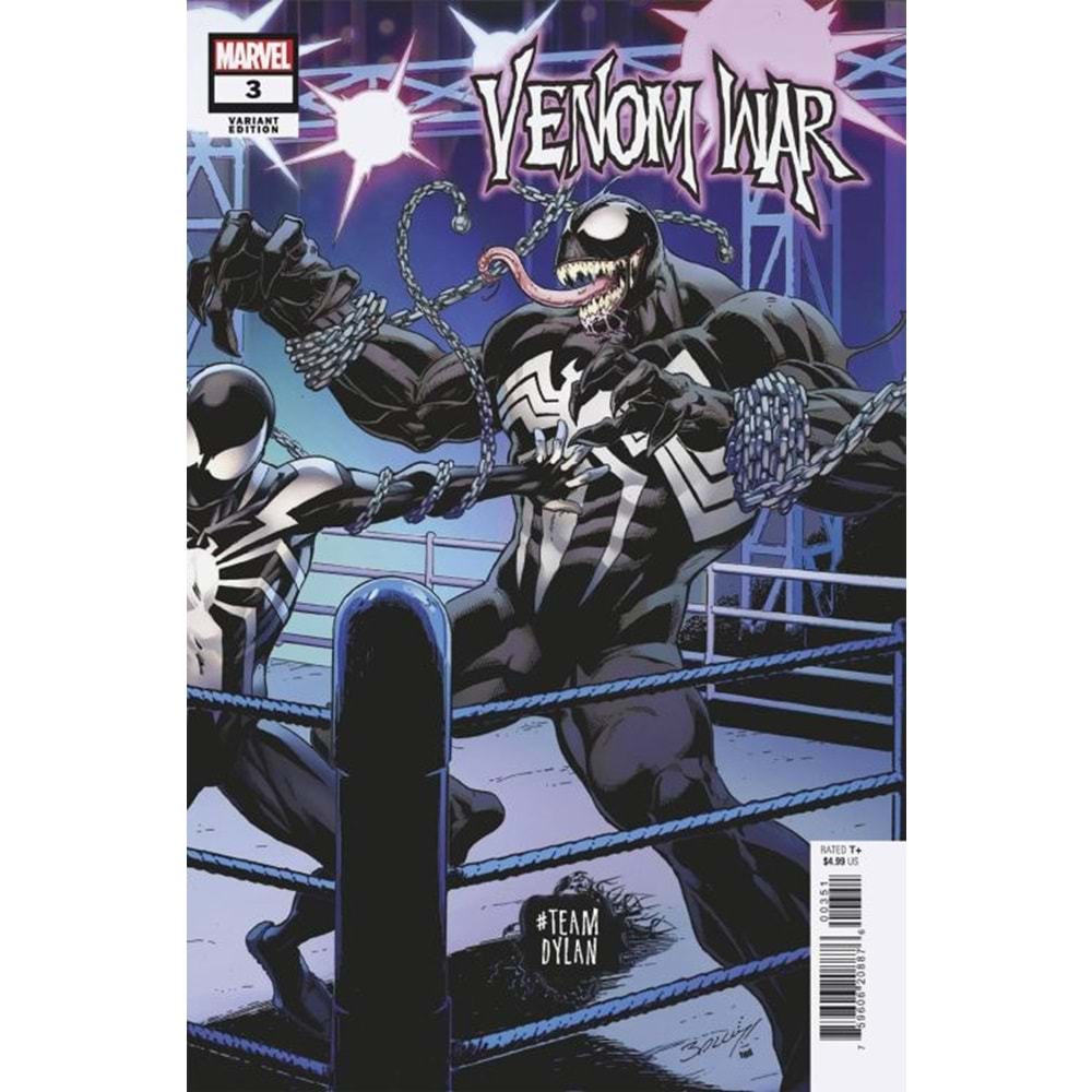 VENOM WAR # 3 (OF 5) MARK BAGLEY TEAM DYLAN VARIANT