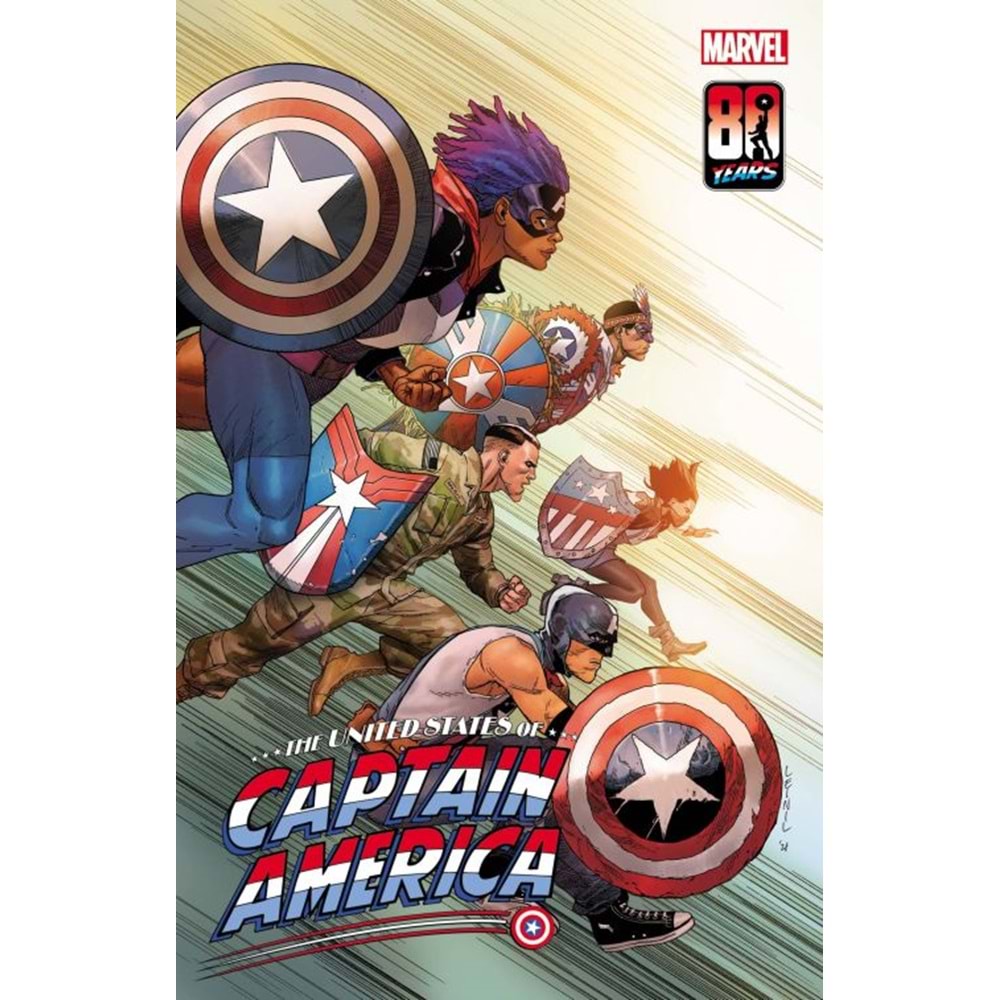 UNITED STATES OF CAPTAIN AMERICA # 5 (OF 5) 1:25 YU VARIANT