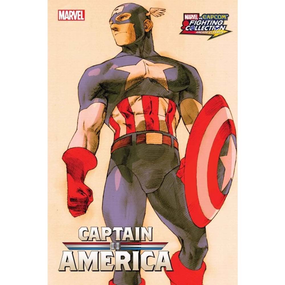 CAPTAIN AMERICA (2023) # 16 BENGUS MARVEL VS CAPCOM VARIANT