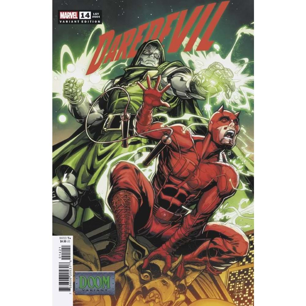 DAREDEVIL (2023) # 14 CHAD HARDIN DOOM VARIANT