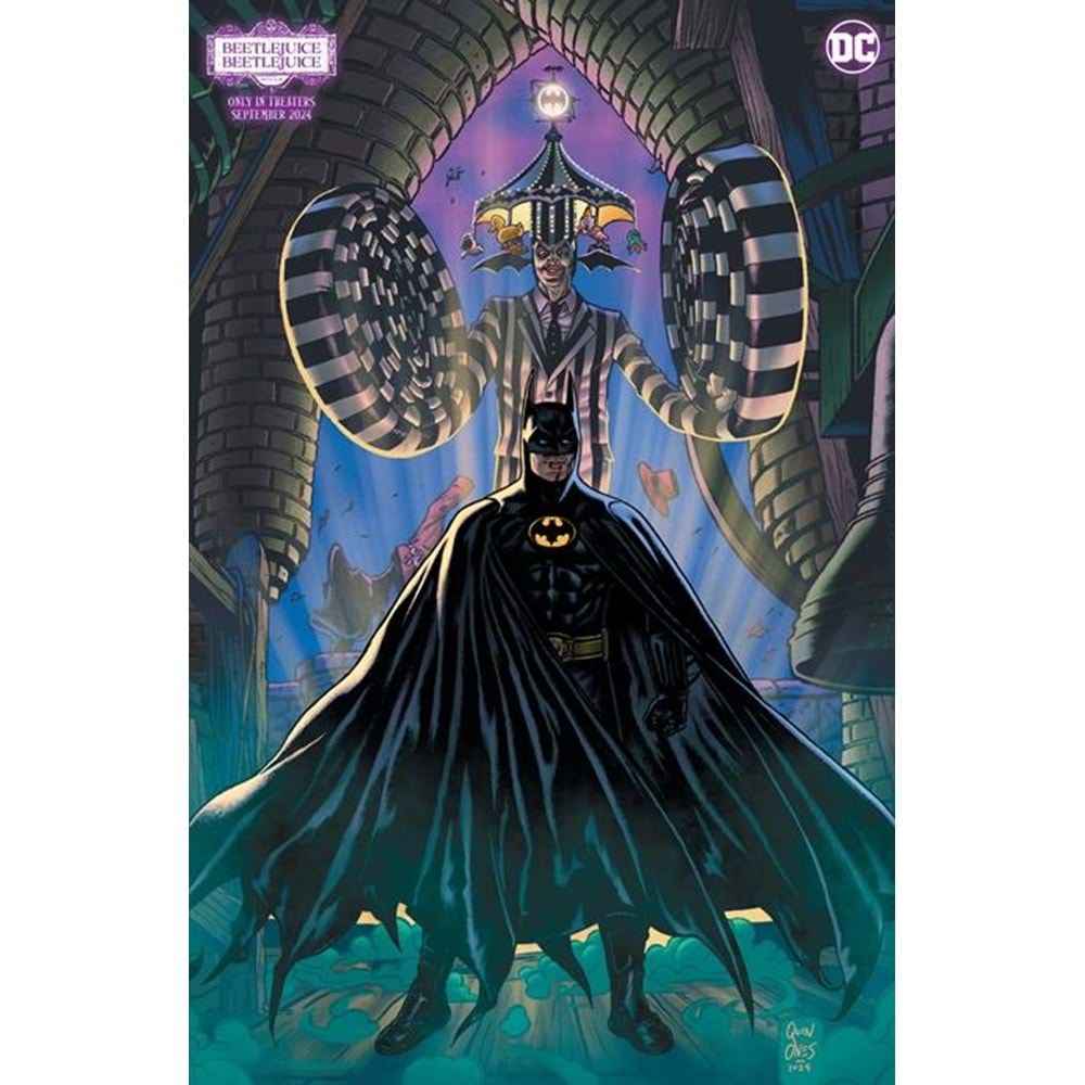 BATMAN (2016) # 152 COVER I JOE QUINONES BEETLEJUICE CARD STOCK VARIANT