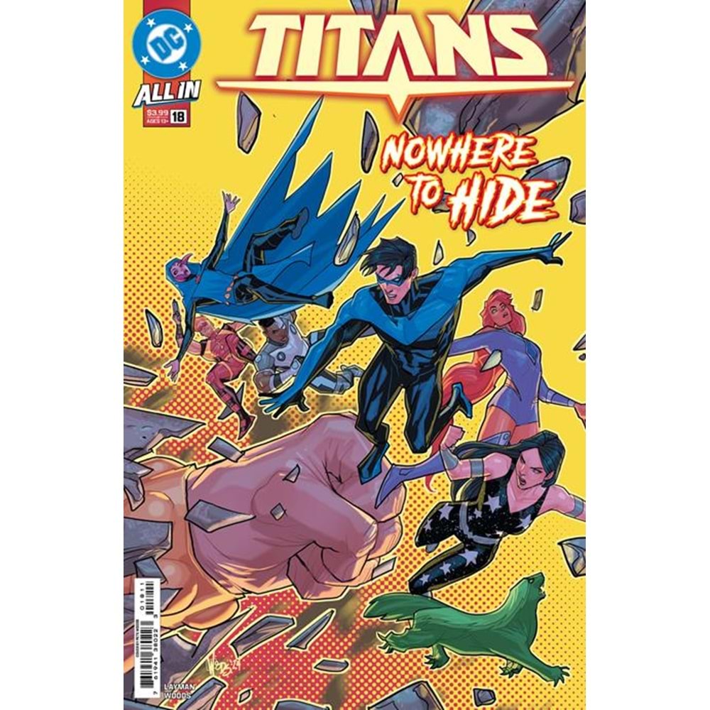 TITANS (2023) # 18 COVER A PETE WOODS