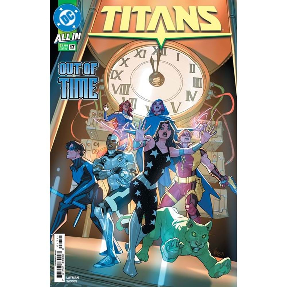 TITANS (2023) # 17 COVER A PETE WOODS