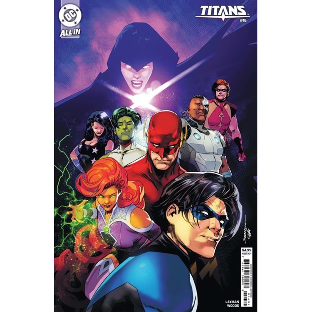 TITANS (2023) # 16 COVER B RAFA SANDOVAL CARD STOCK VARIANT