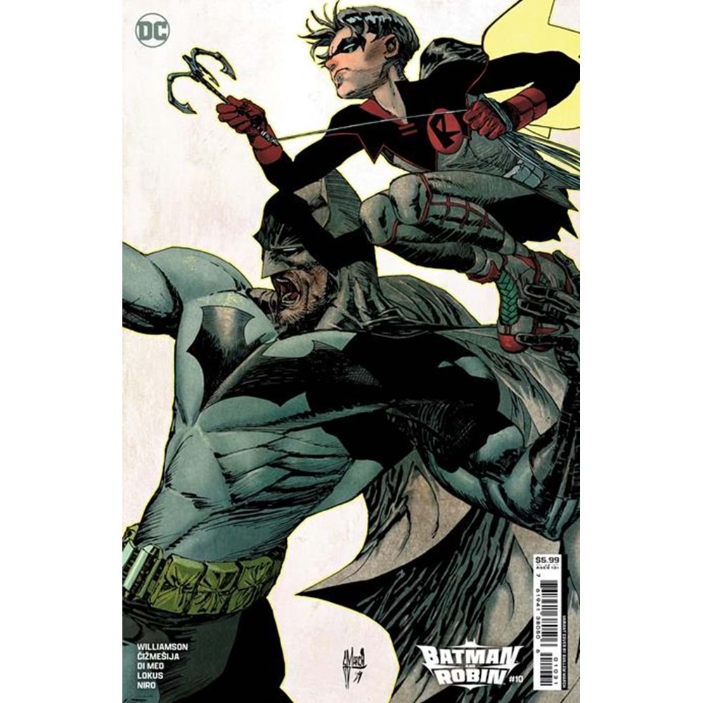 BATMAN AND ROBIN (2023) # 10 COVER C GUILLEM MARCH CARD STOCK VARIANT