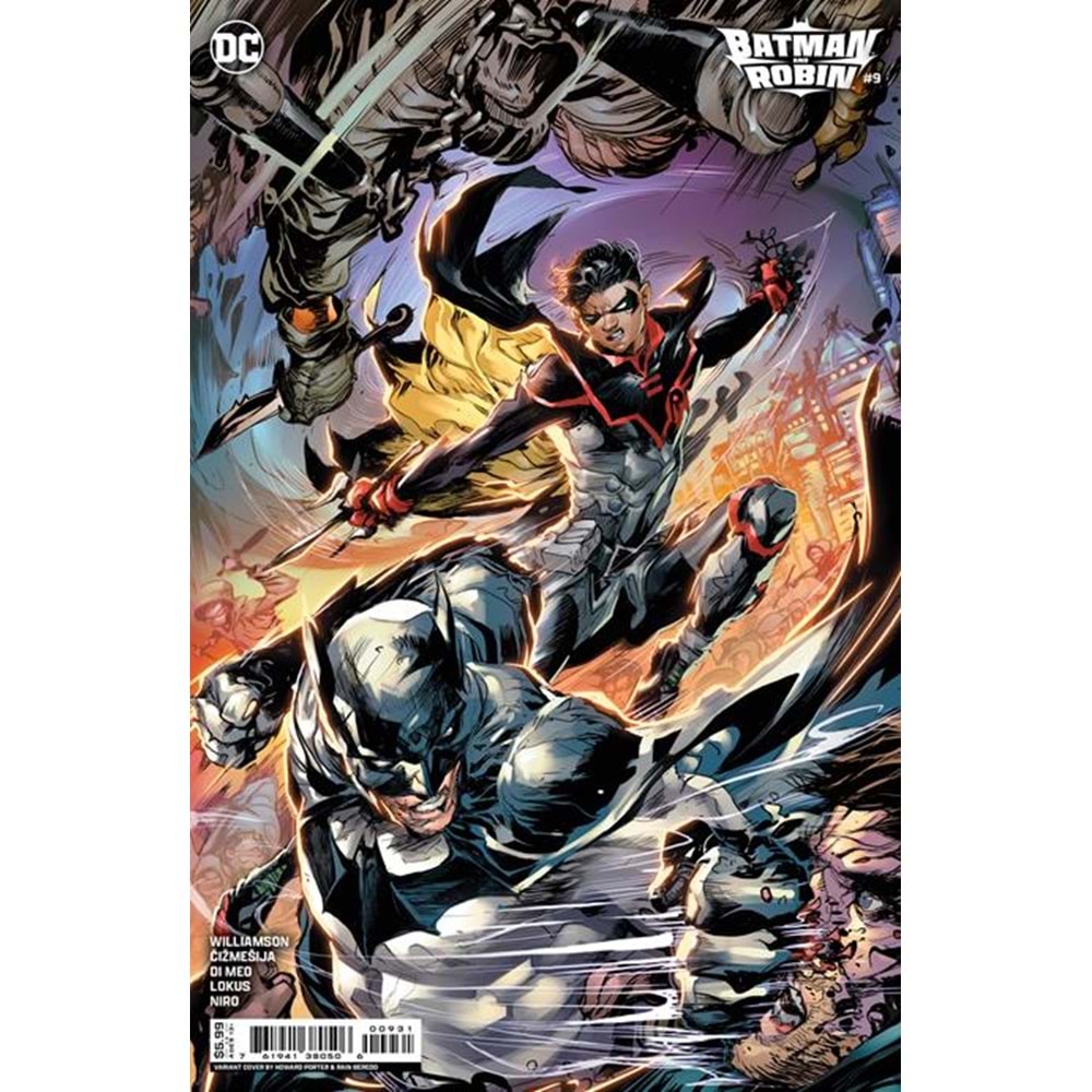 BATMAN AND ROBIN (2023) # 9 COVER C HOWARD PORTER CARD STOCK VARIANT