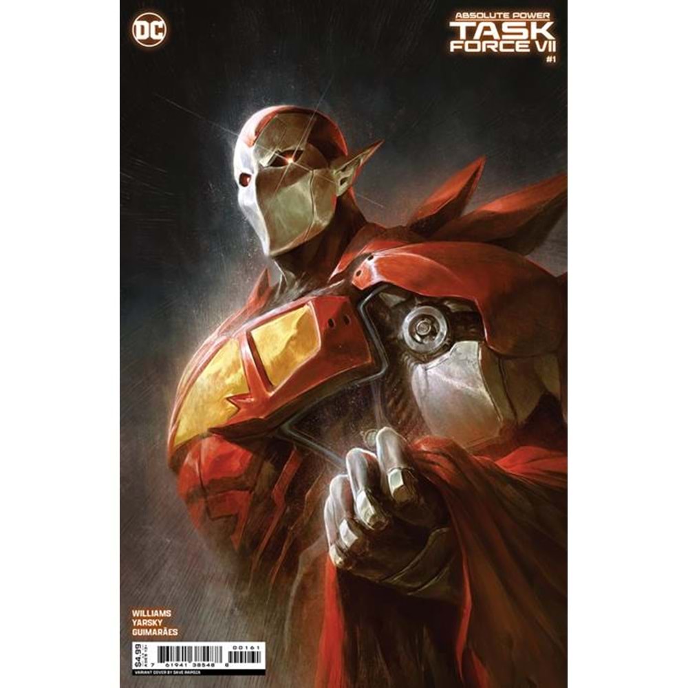 ABSOLUTE POWER TASK FORCE VII # 1 (OF 7) COVER B DAVE RAPOZA CARD STOCK VARIANT
