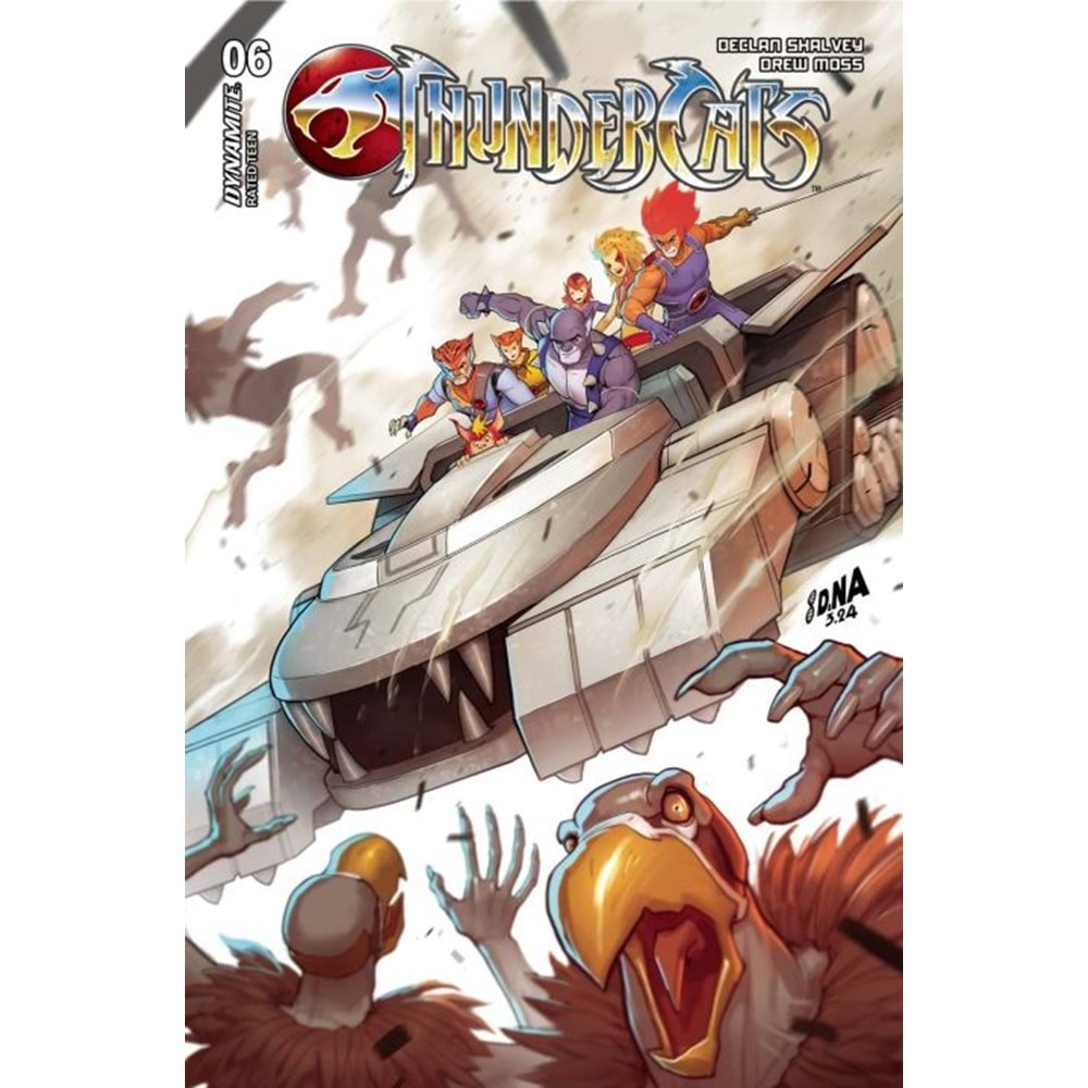 THUNDERCATS # 6 COVER A NAKAYAMA