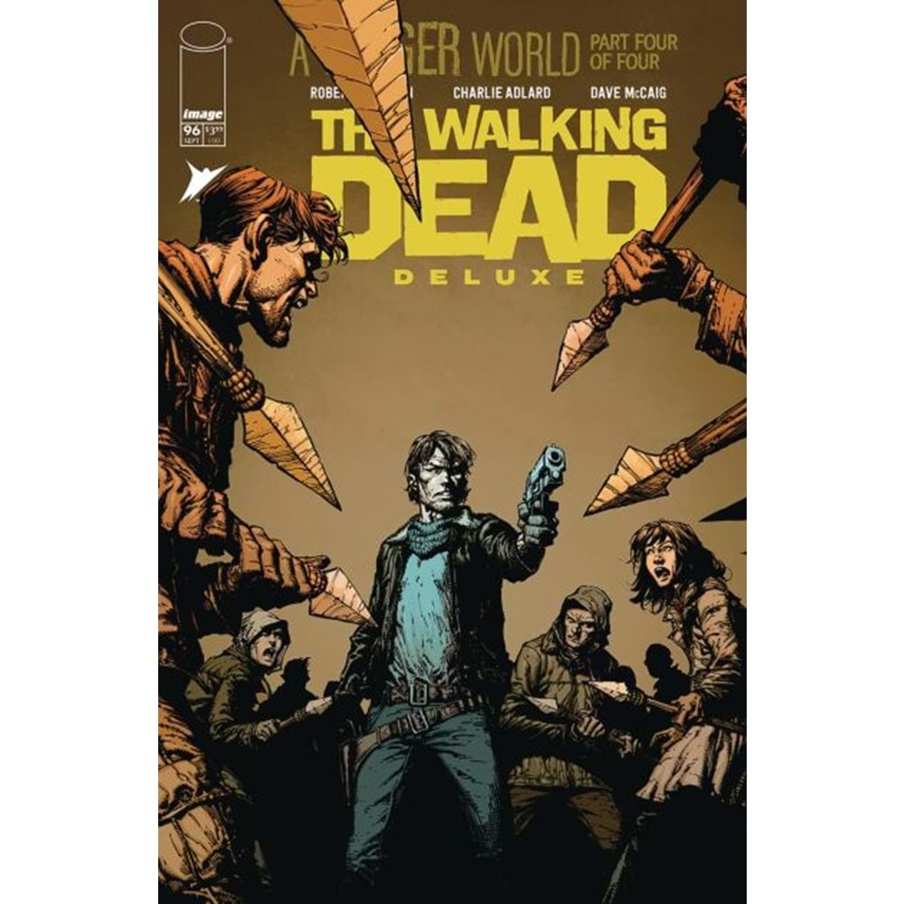 WALKING DEAD DELUXE # 96 COVER A DAVID FINCH & DAVE MCCAIG