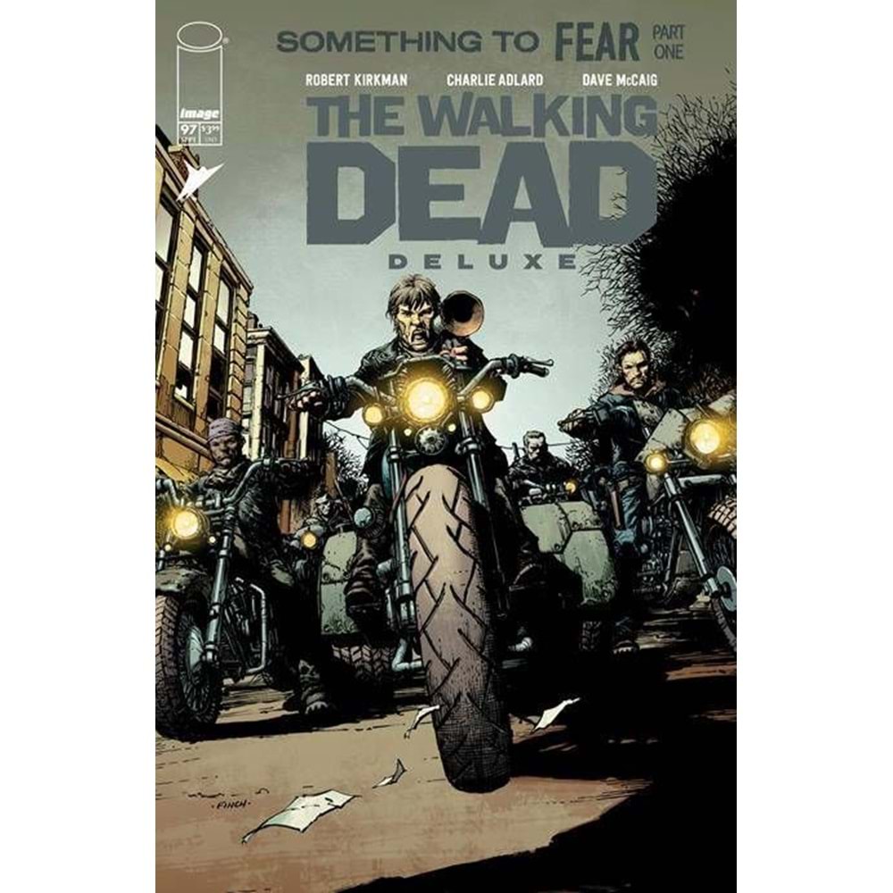 WALKING DEAD DELUXE # 97 COVER A DAVID FINCH & DAVE MCCAIG