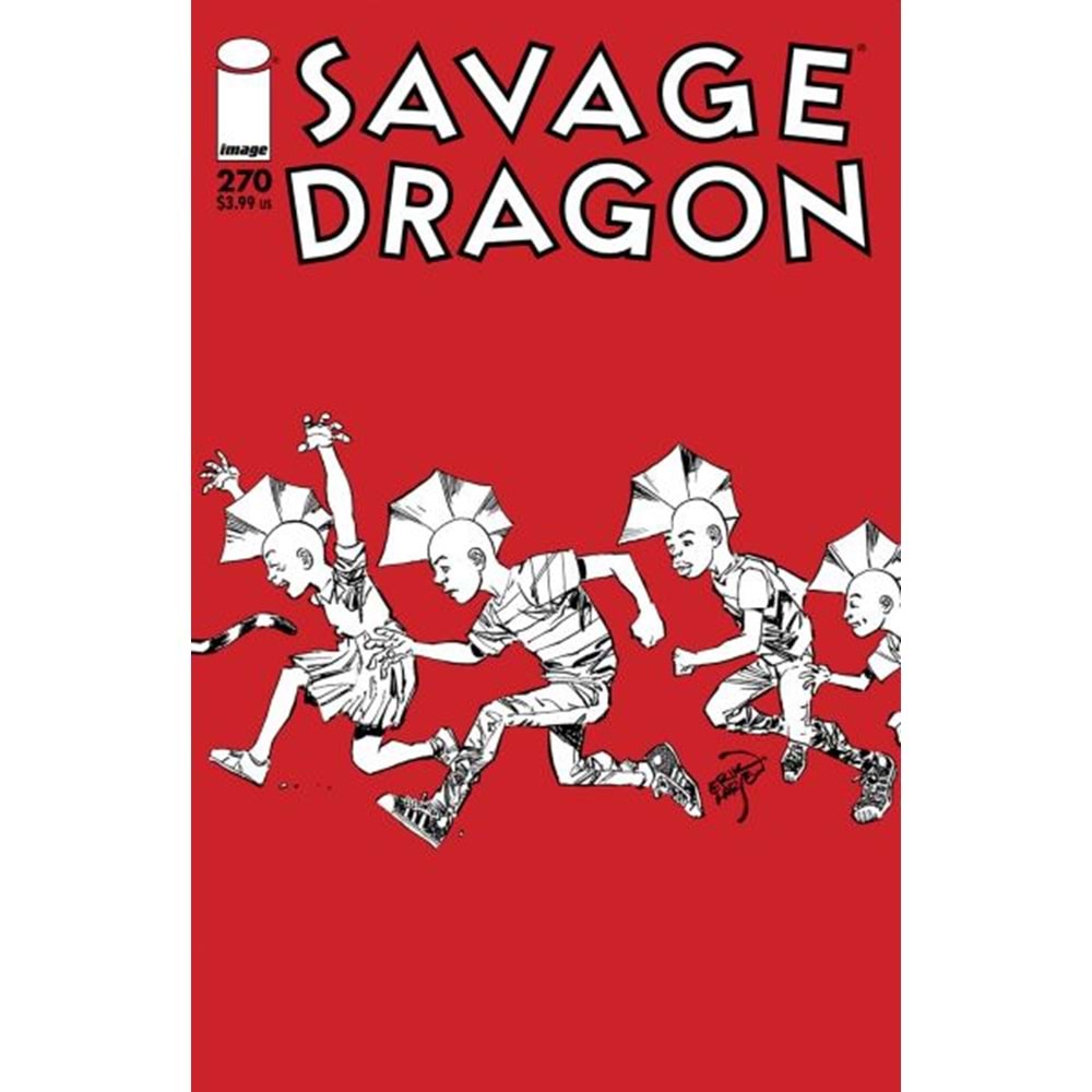 SAVAGE DRAGON # 270 COVER A LARSEN