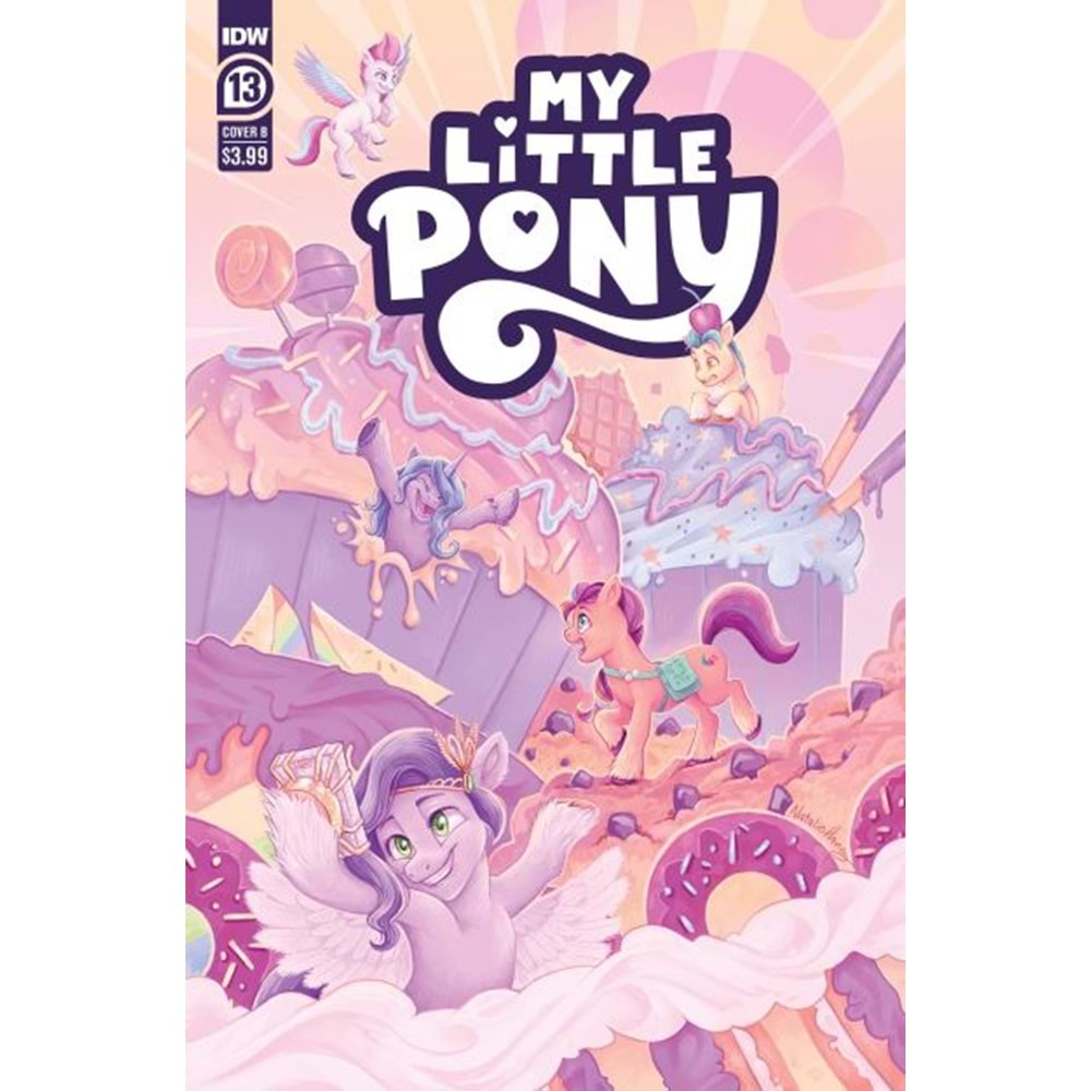 MY LITTLE PONY # 13 COVER B HAINES