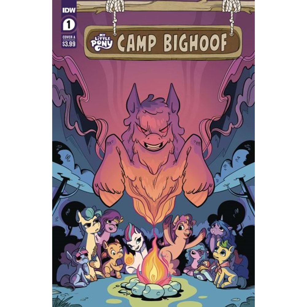 MY LITTLE PONY CAMP BIGHOOF # 1 COVER A SHERRON