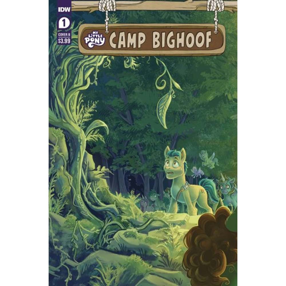 MY LITTLE PONY CAMP BIGHOOF # 1 COVER B HAINES