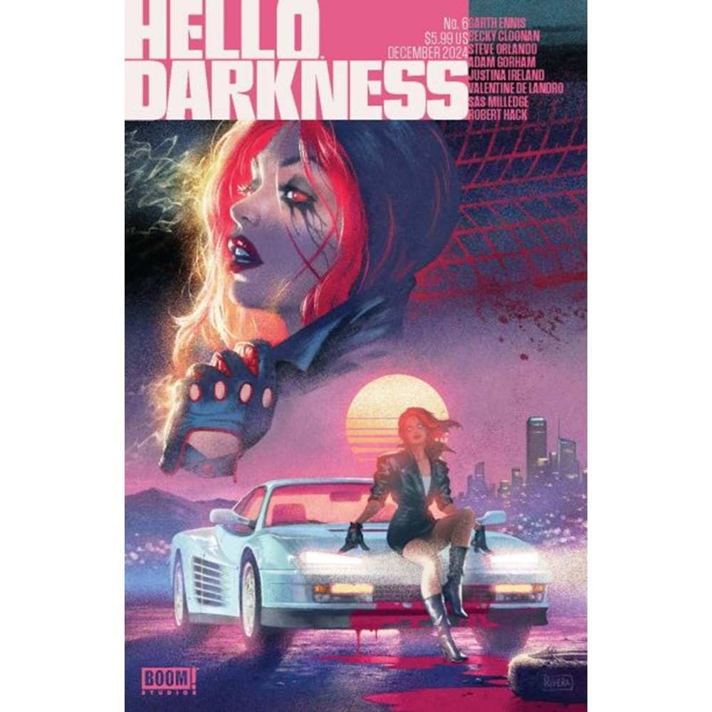 HELLO DARKNESS # 6 COVER A RIVERA
