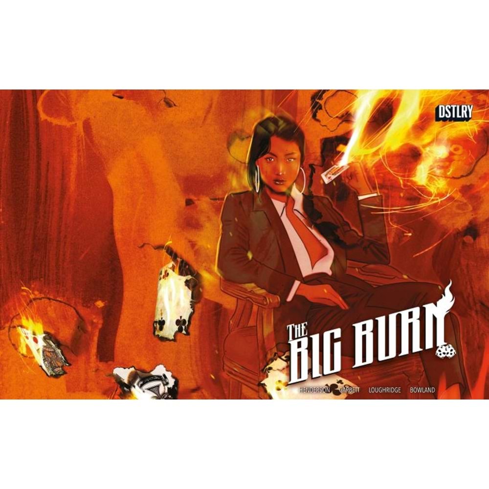 BIG BURN # 1 COVER B LOTAY