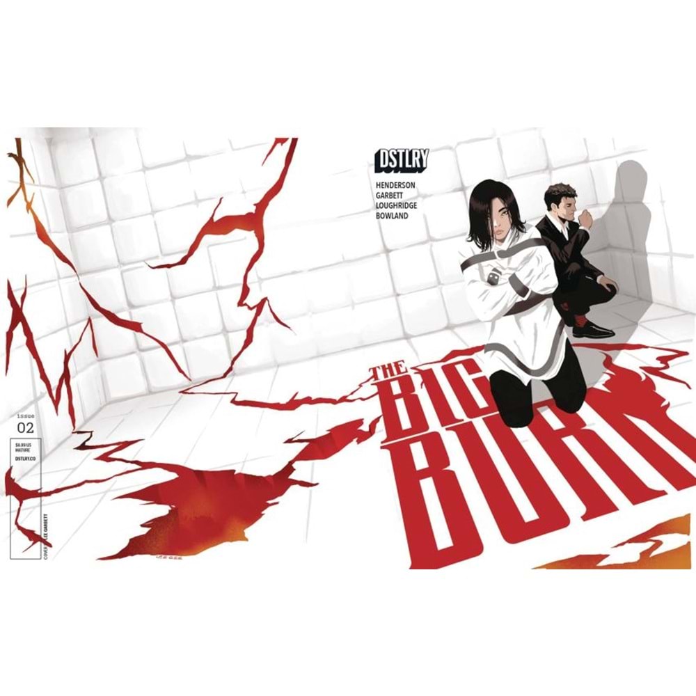 BIG BURN # 2 COVER B GARBETT