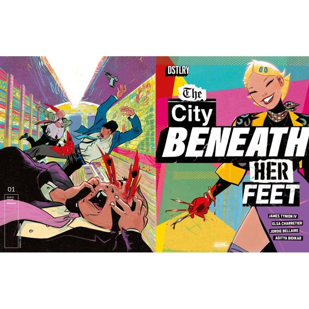 CITY BENEATH HER FEET # 1 COVER A CHARRETIER