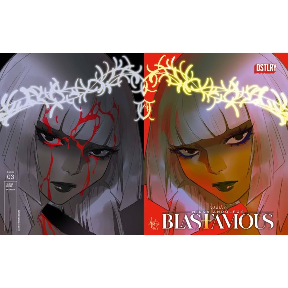 BLASFAMOUS # 3 COVER B ANDOLFO