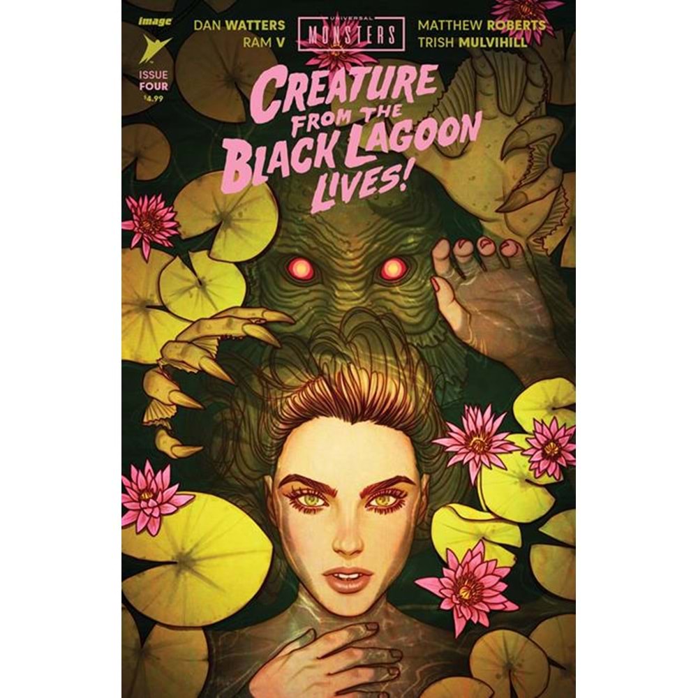 UNIVERSAL MONSTERS CREATURE FROM THE BLACK LAGOON LIVES! # 4 (OF 4) COVER B JENNY FRISON VARIANT