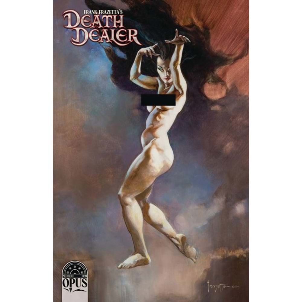 FRANK FRAZETTAS DEATH DEALER # 9 COVER B FRAZETTA