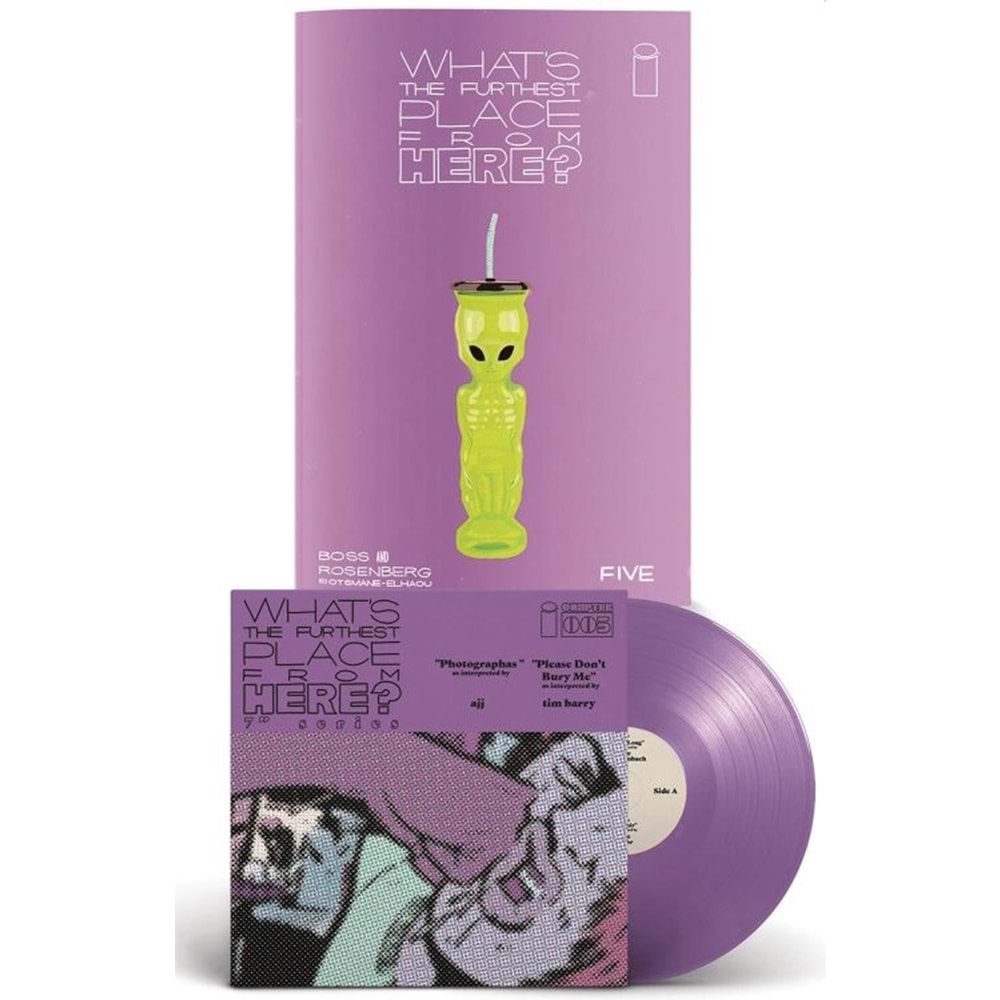 WHATS THE FURTHEST PLACE FROM HERE DELUXE EDITION # 5 WITH VINYL SECOND PRINTING