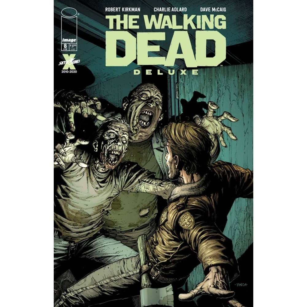 WALKING DEAD DELUXE # 8 COVER A FINCH & MCCAIG
