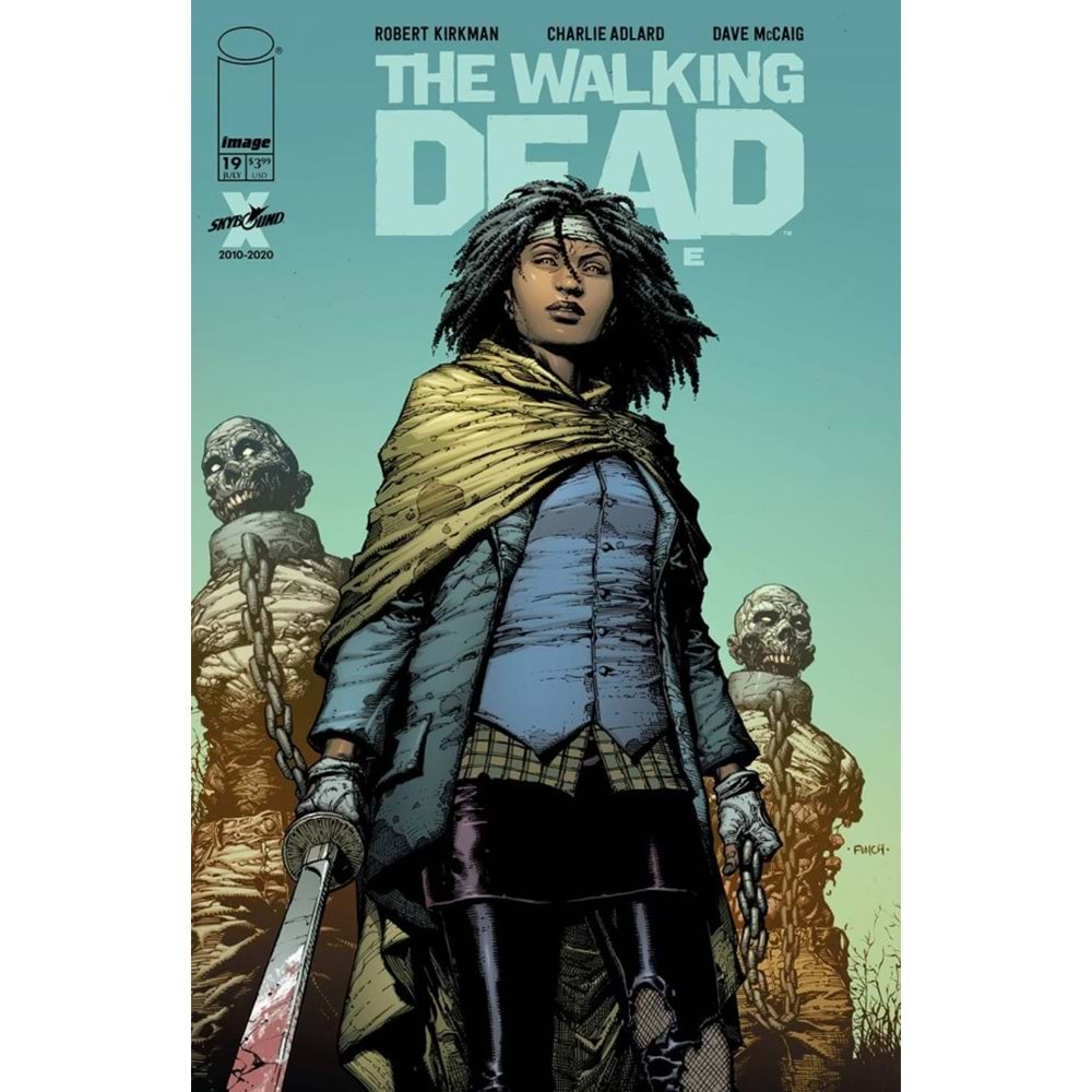 WALKING DEAD DELUXE # 19 COVER A FINCH & MCCAIG