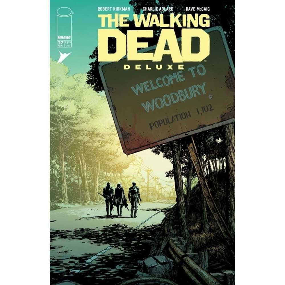 WALKING DEAD DELUXE # 27 COVER A FINCH & MCCAIG