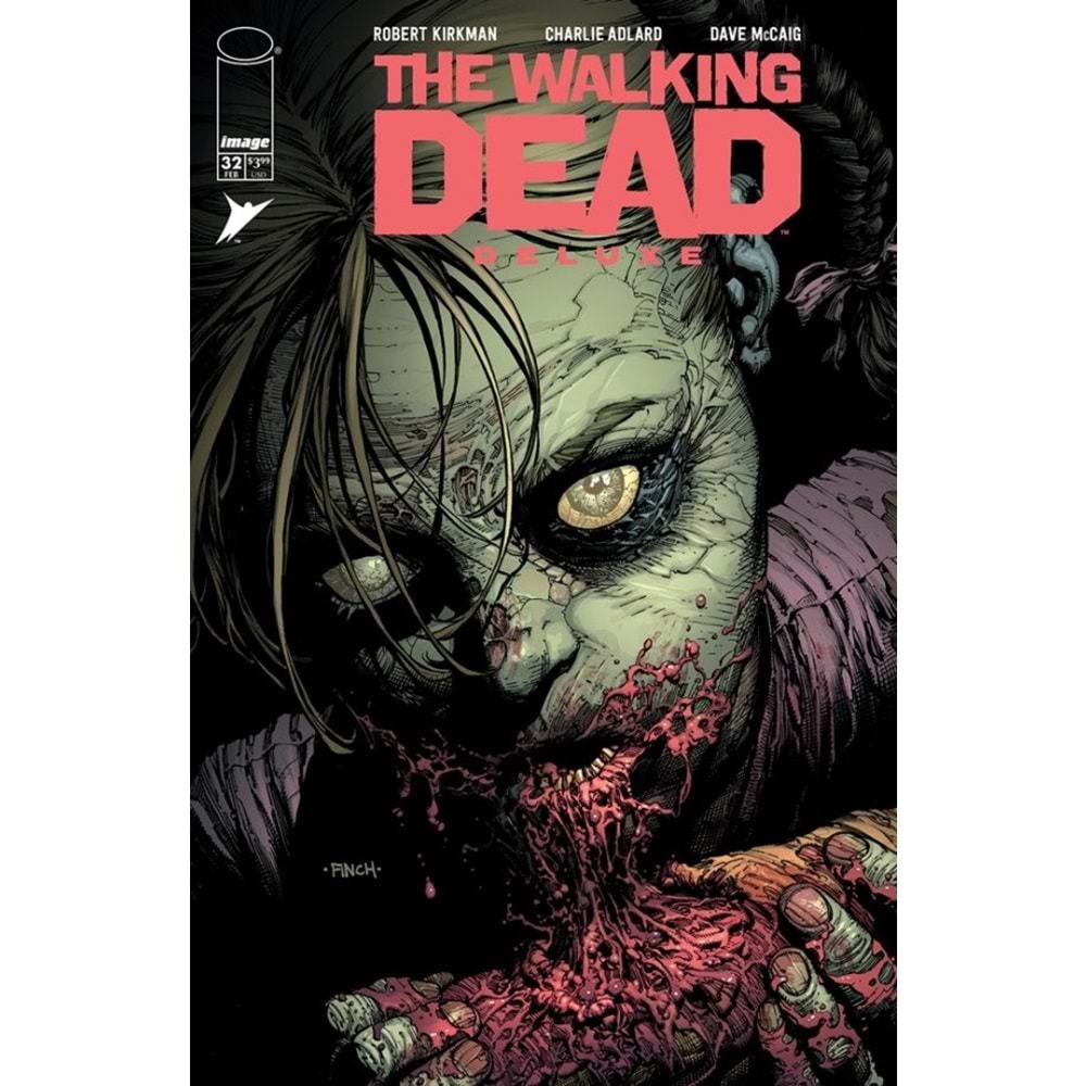 WALKING DEAD DELUXE # 32 COVER A FINCH & MCCAIG