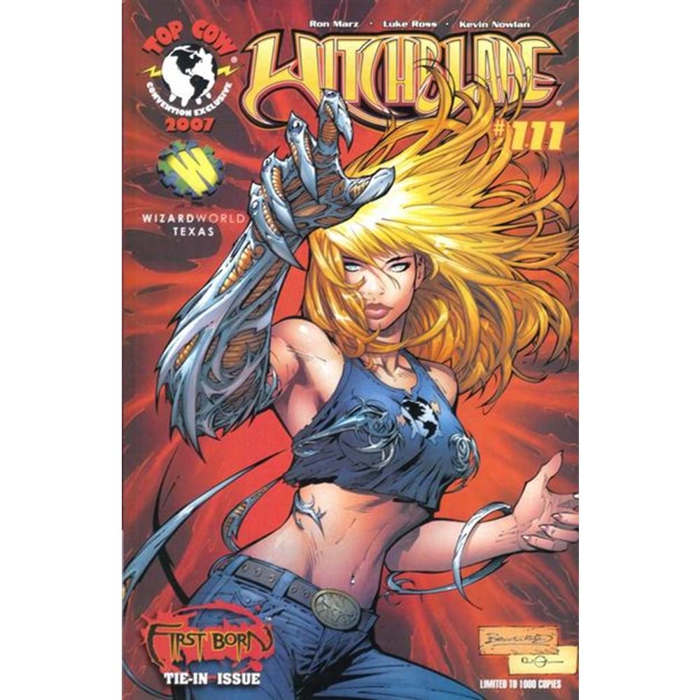 WITCHBLADE (1995) # 111 WIZARD WORLD TEXAS LIMITED TO 1000