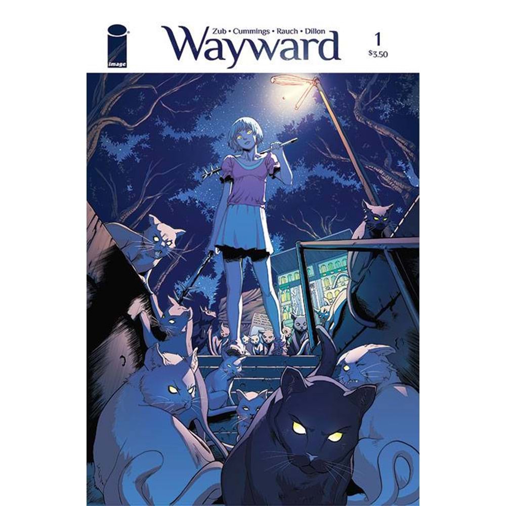 WAYWARD # 1 COVER A CUMMING & CAMPBELL