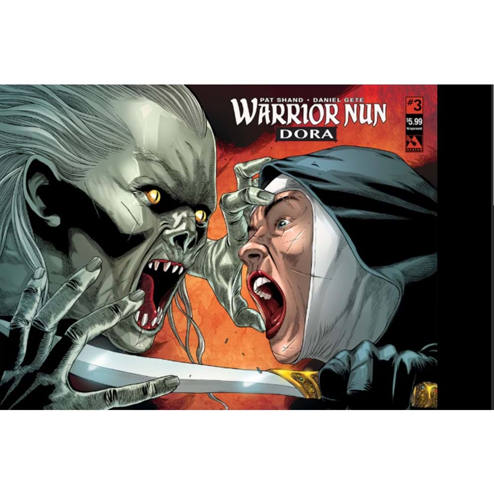 WARRIOR NUN DORA # 3 WRAPAROUND
