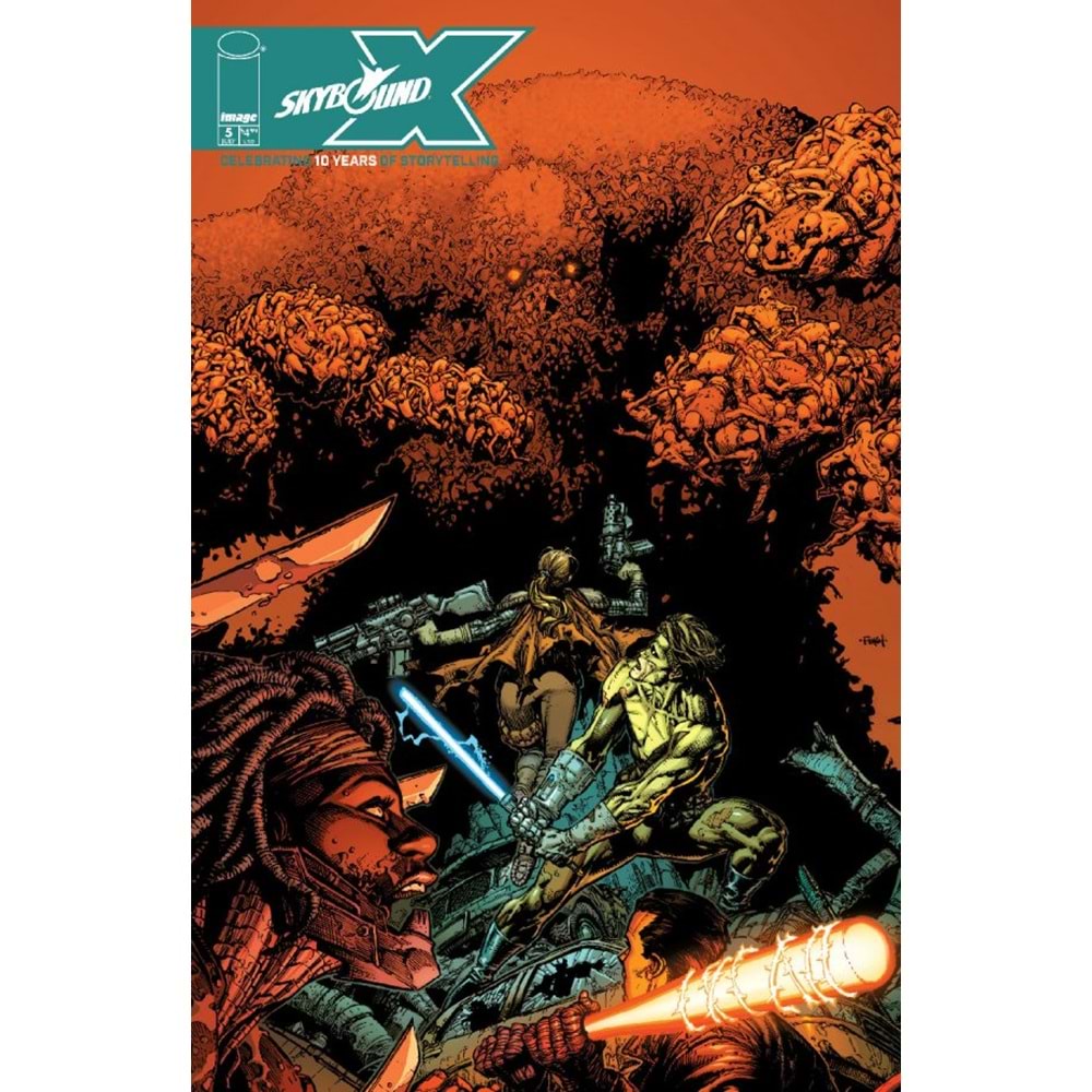 SKYBOUND X # 5 COVER A FINCH