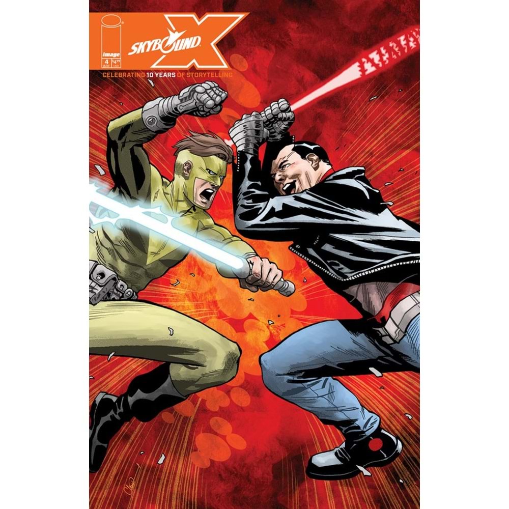 SKYBOUND X # 4 COVER A ADLARD