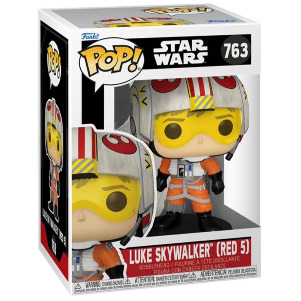 FUNKO POP MOVIES STAR WARS LUKE SKYWALKER RED 5 763