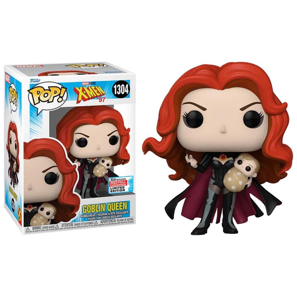 FUNKO POP MARVEL X-MEN 97 GOBLIN QUEEN CONVENTION LIMITED EDITION 1304