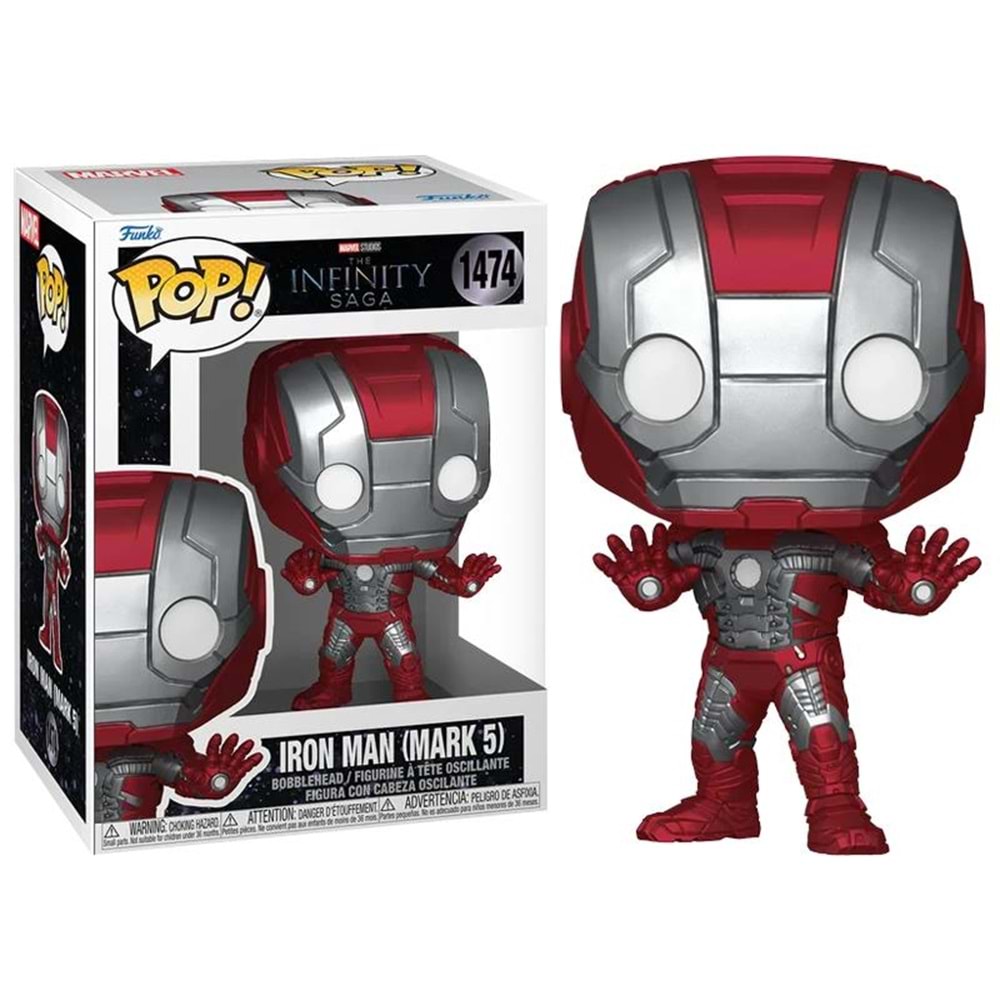 FUNKO POP MARVEL INFINITY SAGA IRON MAN (MARK 5) 1474